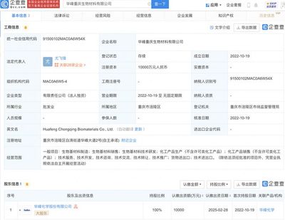 華峰化學(xué)落戶重慶 億元砸向生物基材料市場(chǎng)，綠色革新悄然起航
